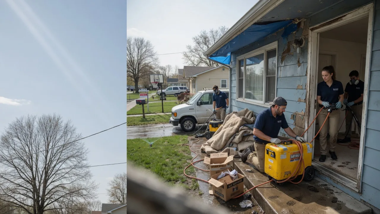 Basement Flood Cleanup in Berlin, WI near me